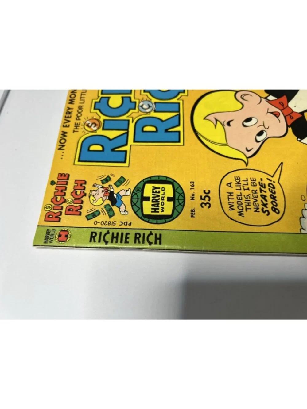 RICHIE RICH #163 1978 Harvey World Comics High-Grade Comic Book